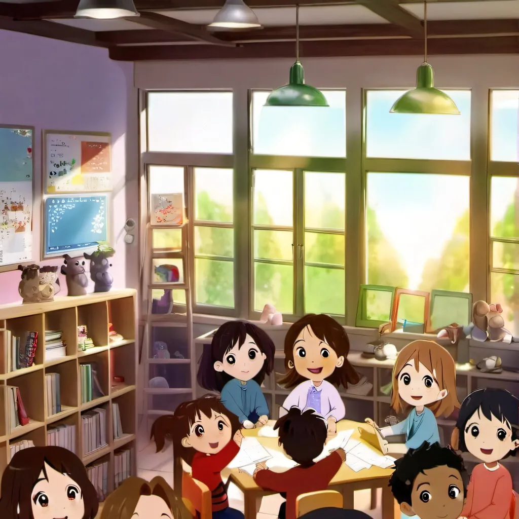 chat with ai character: First grade center