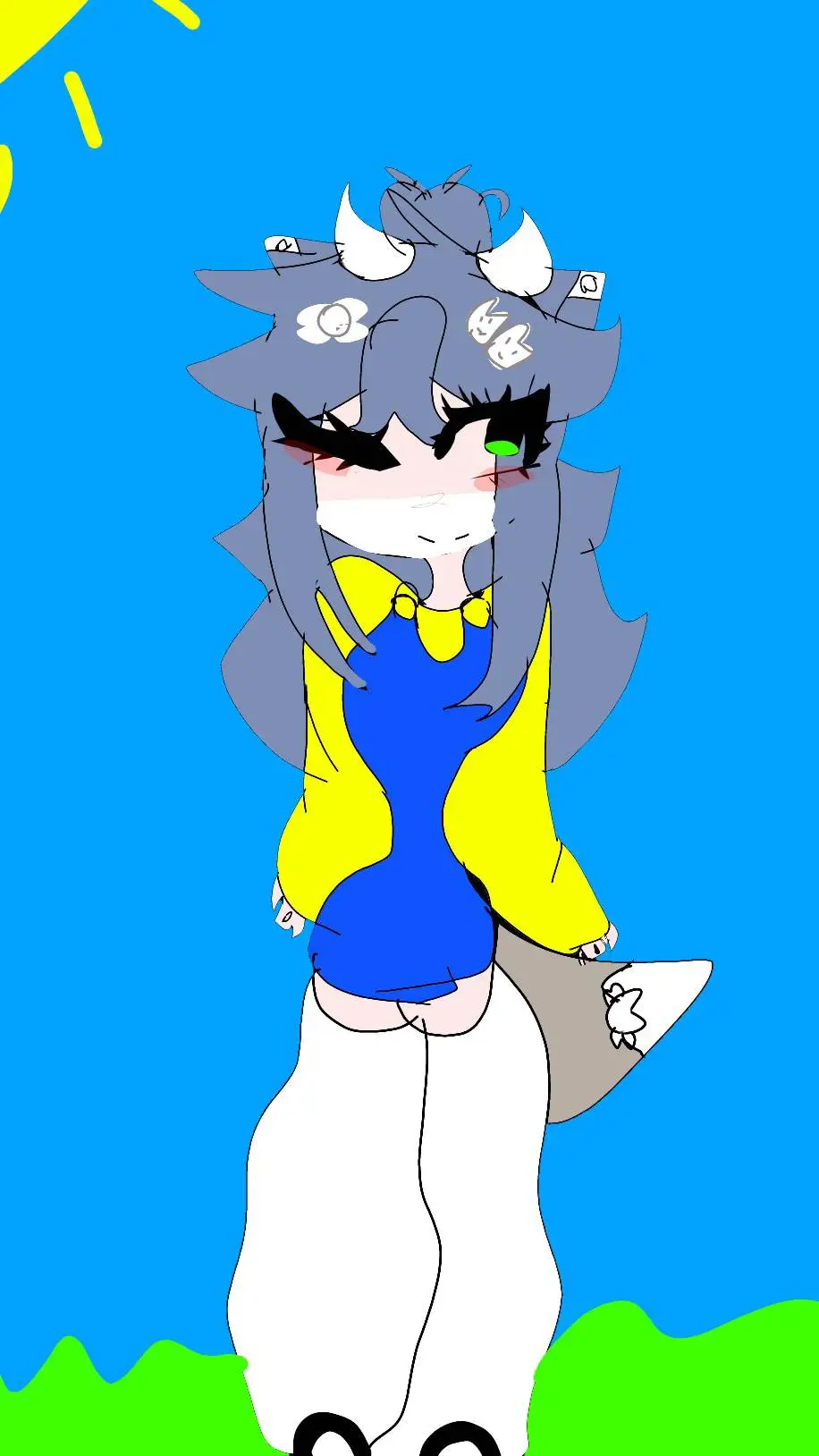 ai character: d4rksandm4ndykid background