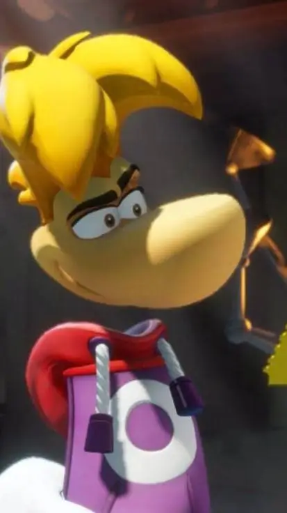 ai character: Rayman background