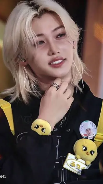 ai character: KATSEYE X SKZ background