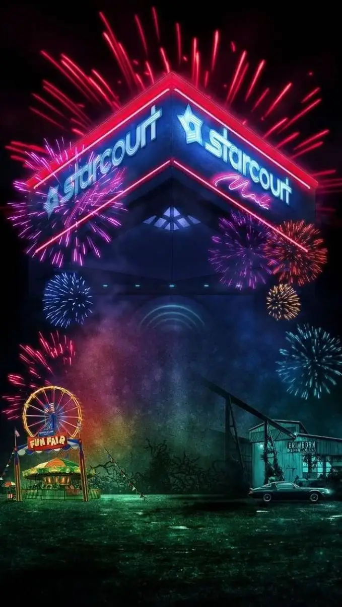 ai character: Stranger Things background