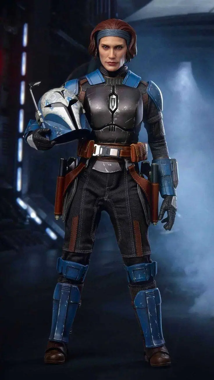 ai character: Mandalorian  background
