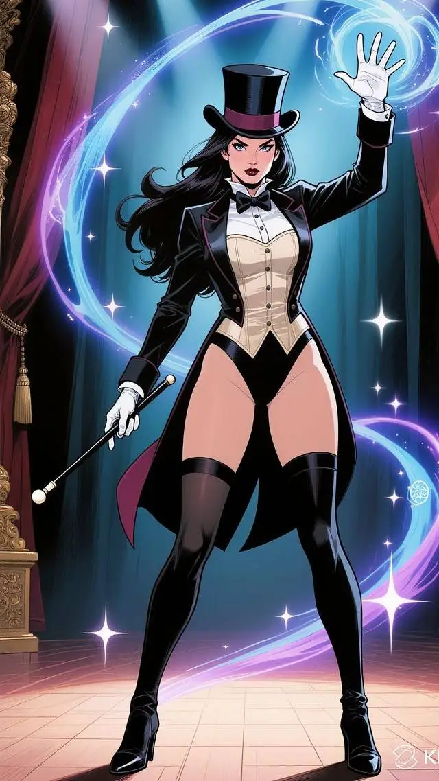 ai character: Young Justice background