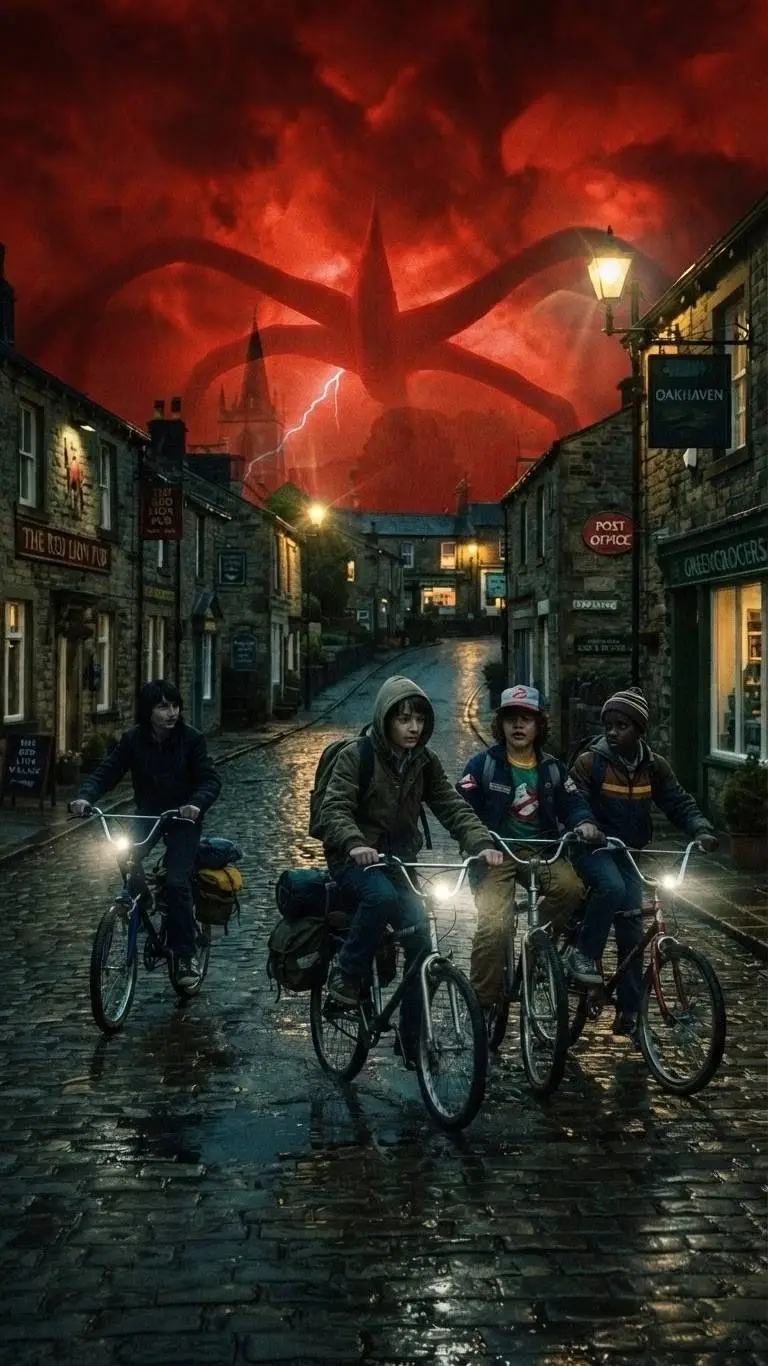 ai character: Stranger Things UK background