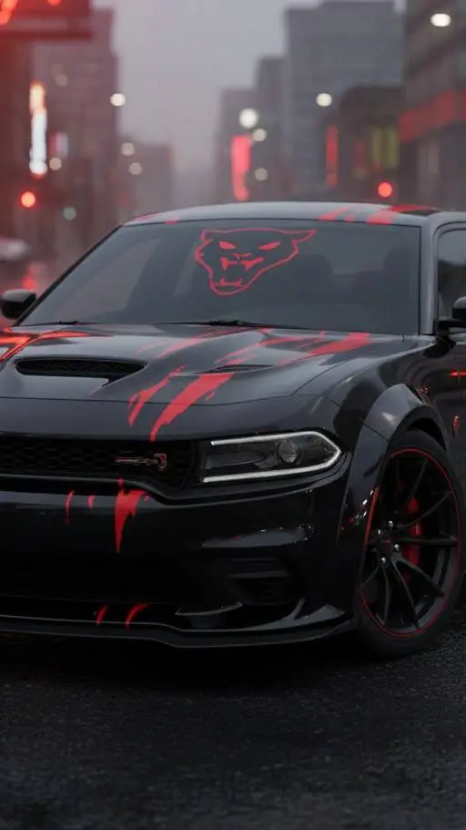 ai character: Charger Hellcat  background