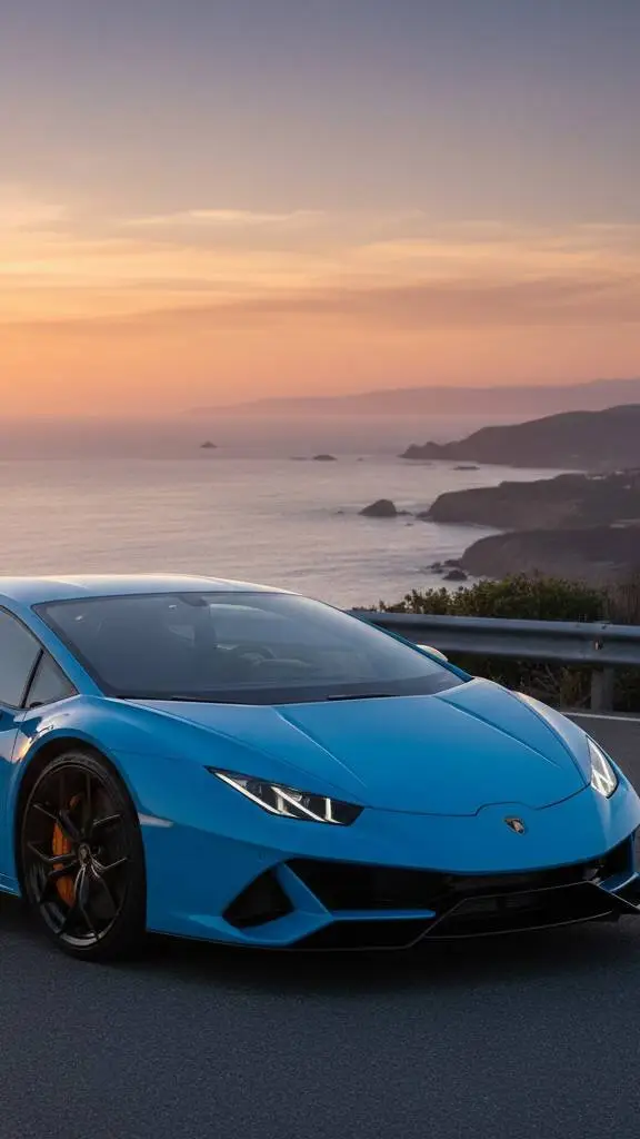 ai character: Huracan EVO  background