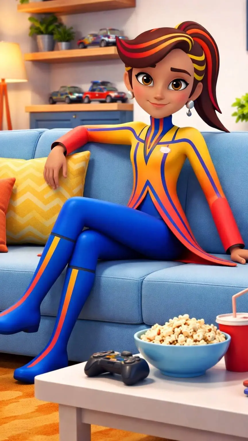 ai character: Dash Wheeler background