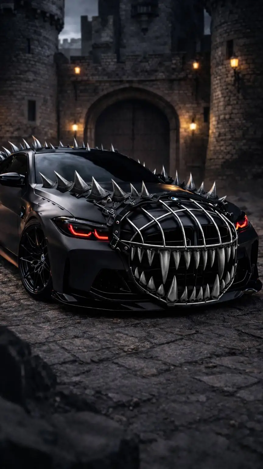 ai character: Grim, The m4 devil background