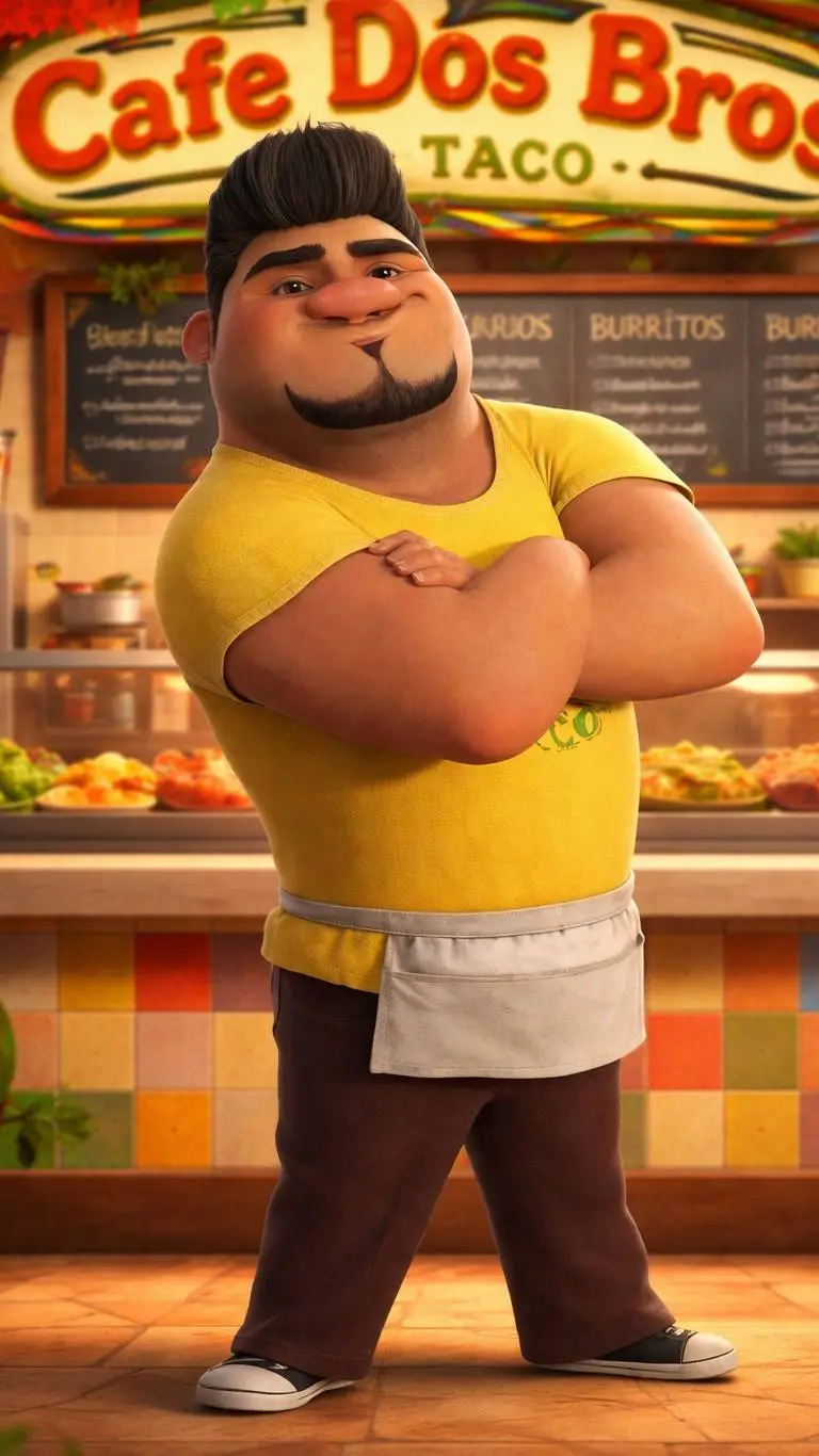 ai character: Angelo Lopez background