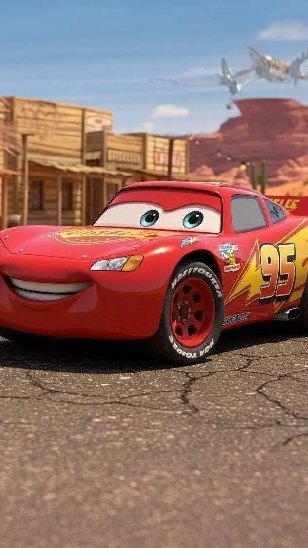 ai character: Mcqueen  background
