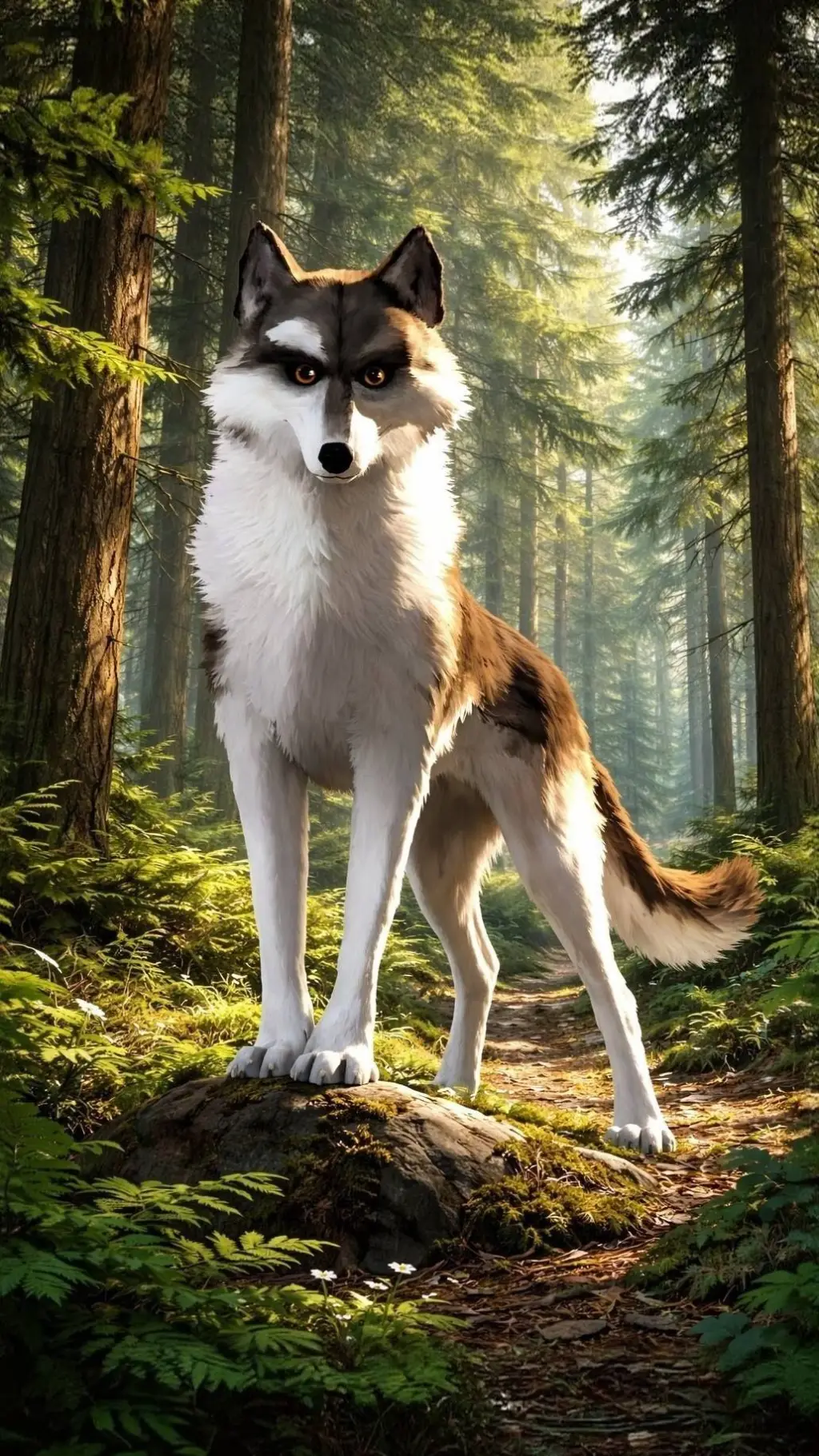 ai character: Whitefang background