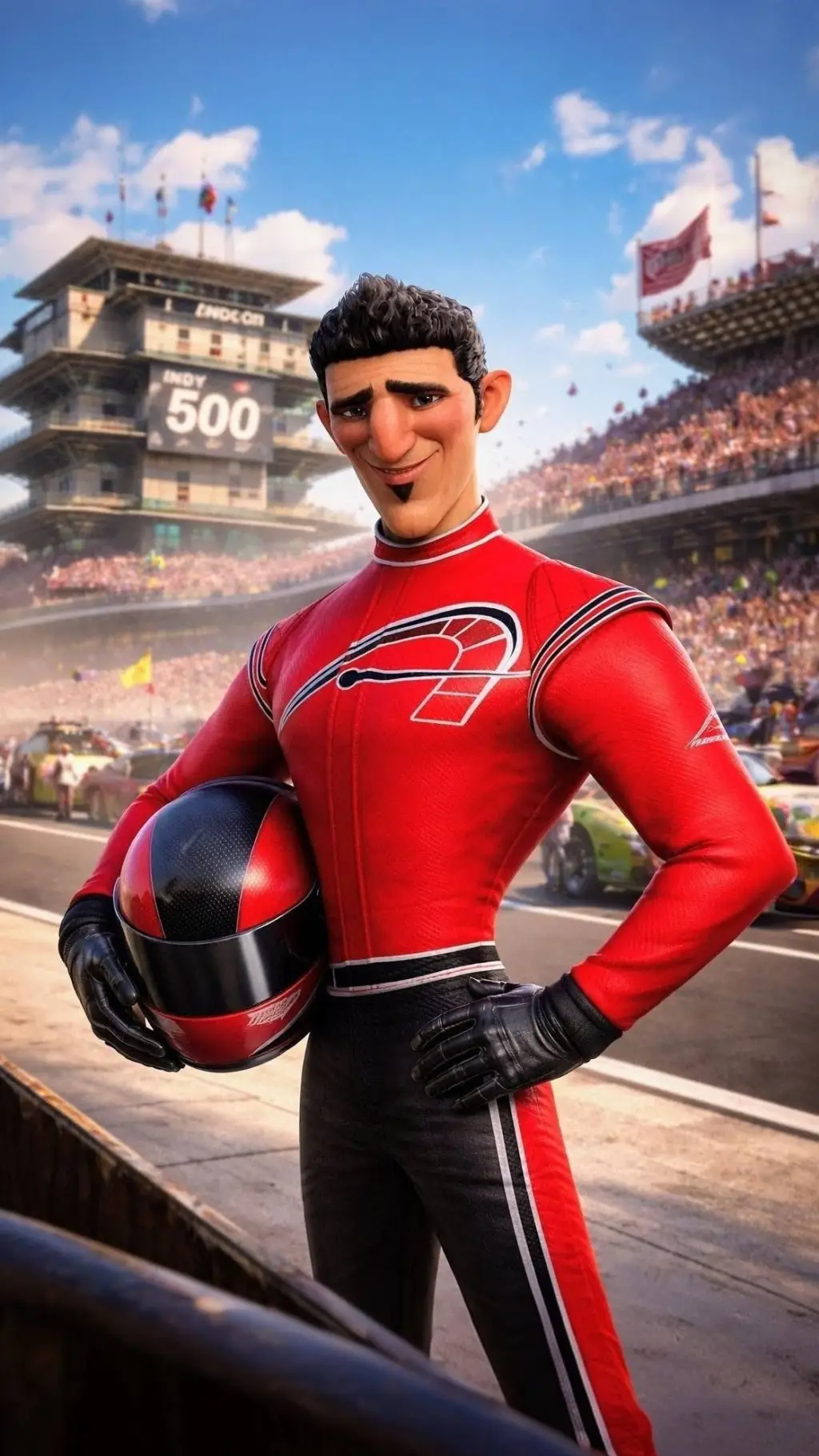 ai character: Guy Gagne  background