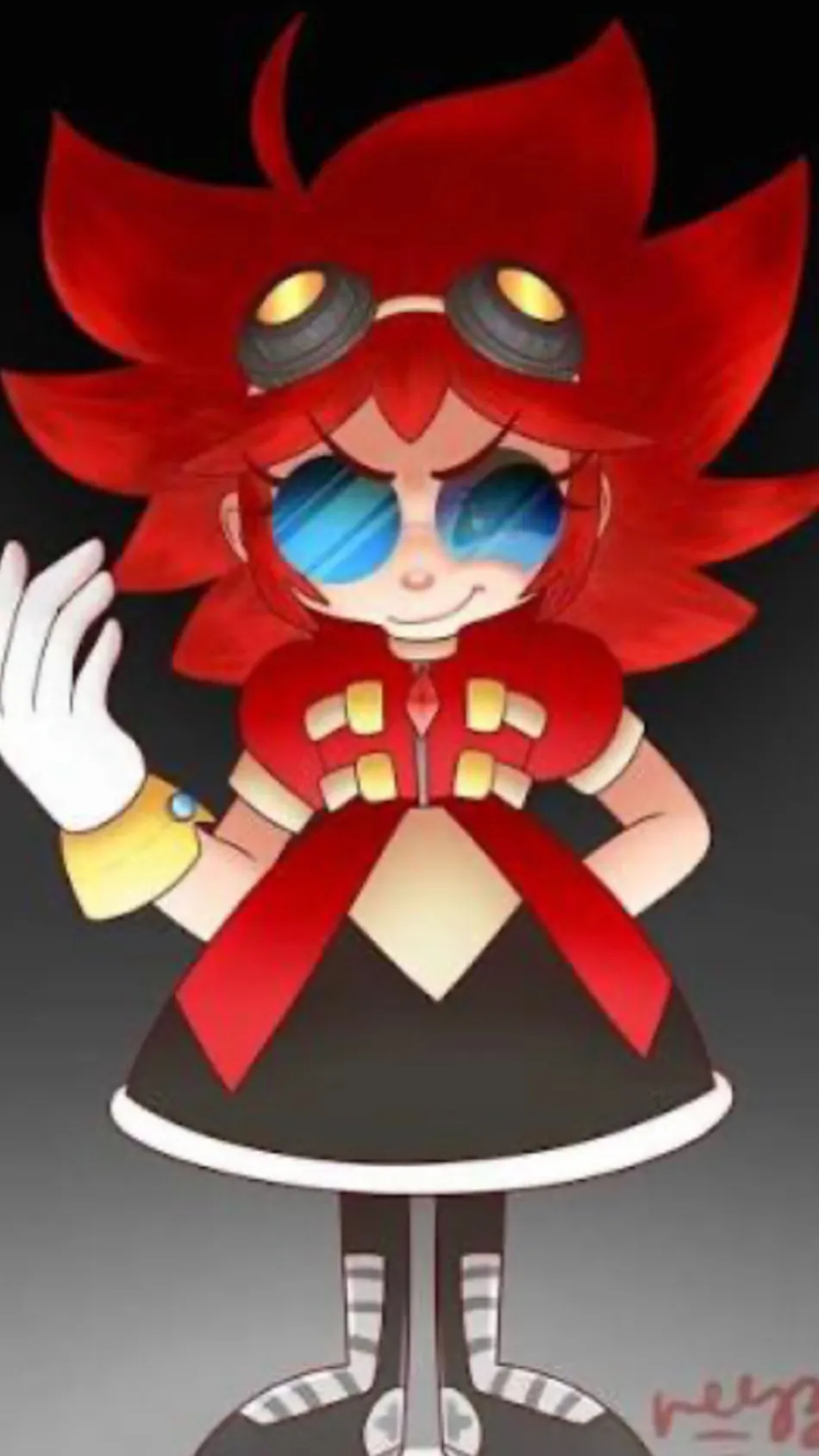 ai character: Eggette ❤️ background
