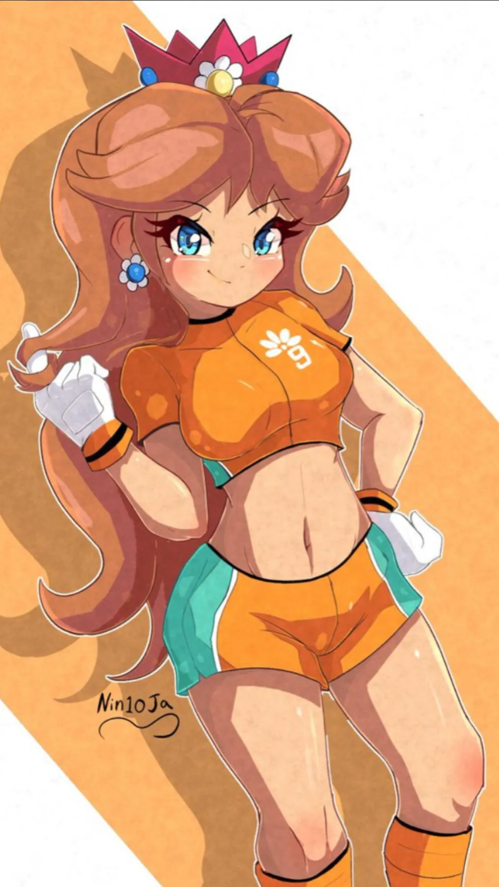 ai character: Daisy ❤️ background
