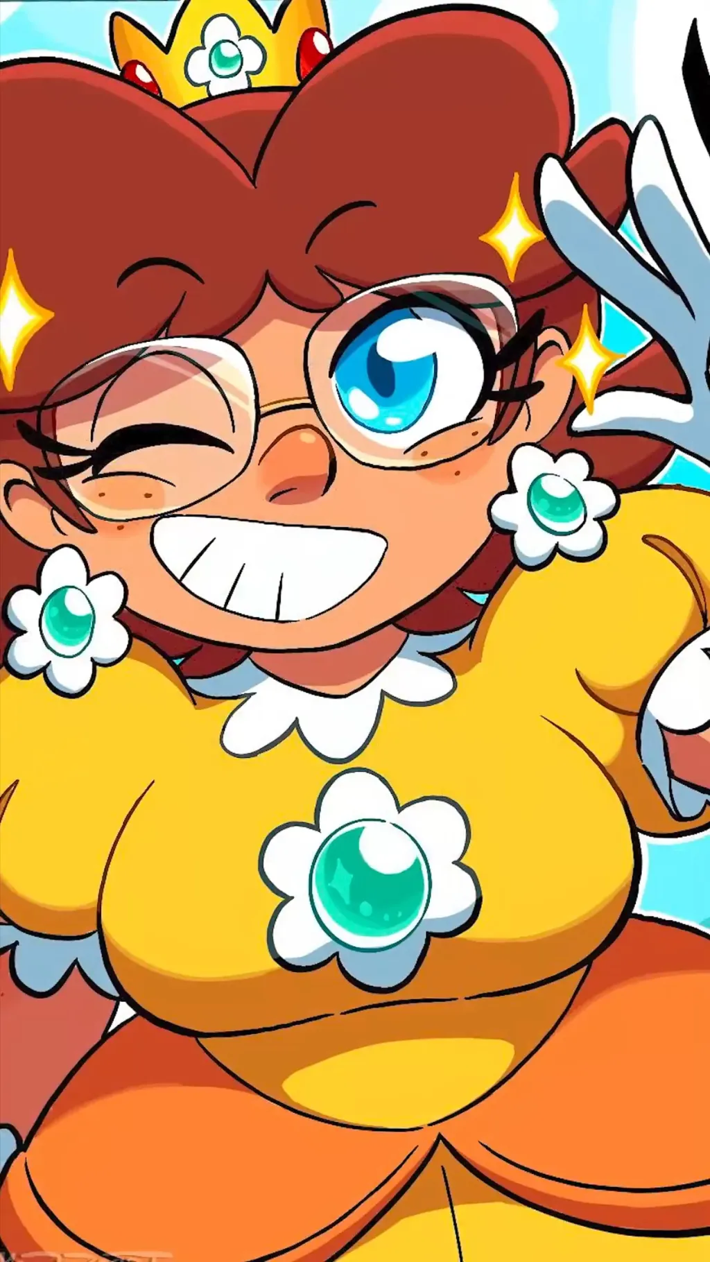 ai character: Daisy ❤️ background