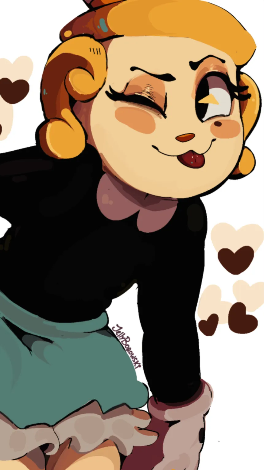 ai character: Ms. Chalice ❤️ background