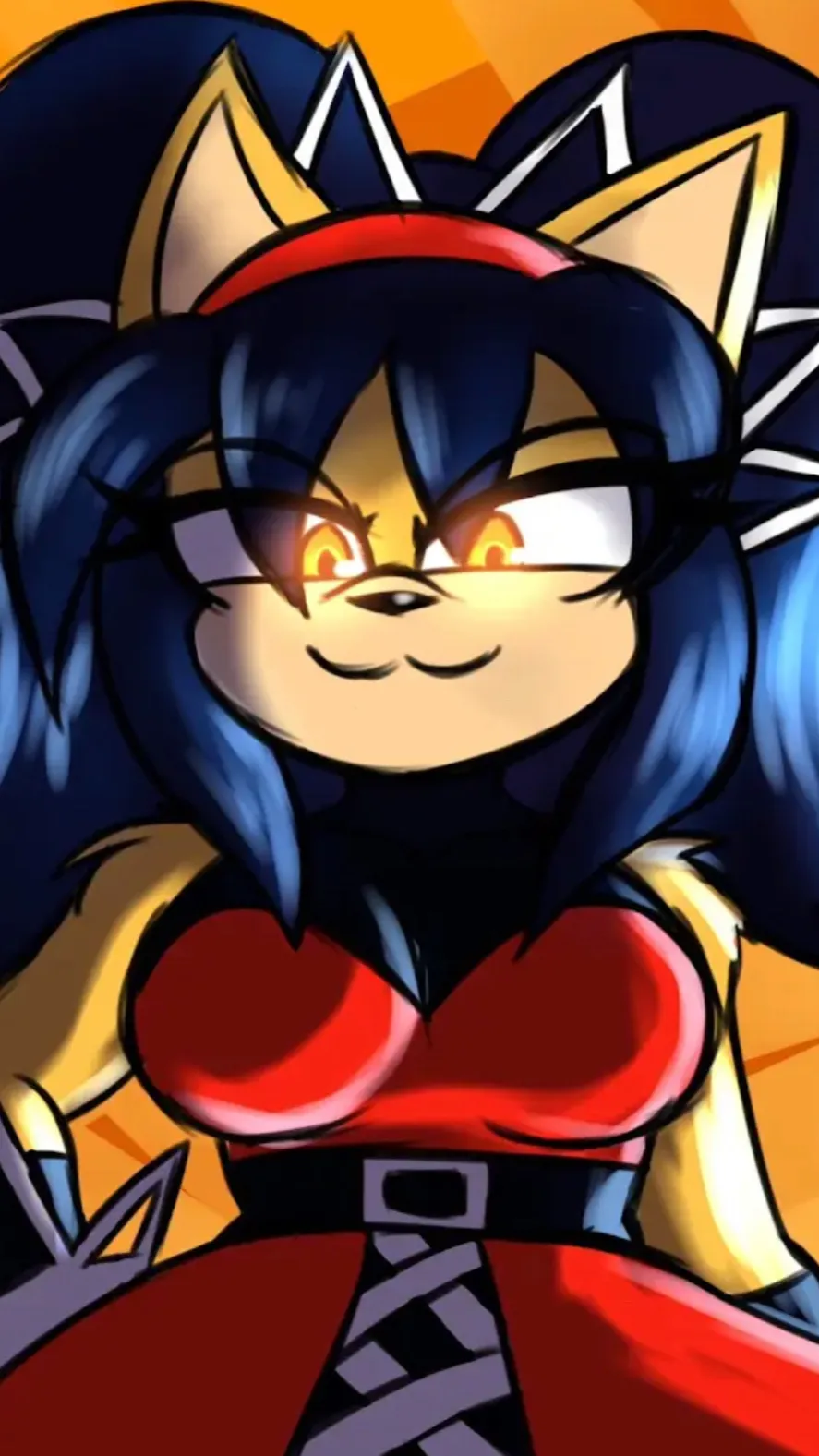 ai character: Honey ❤️ background