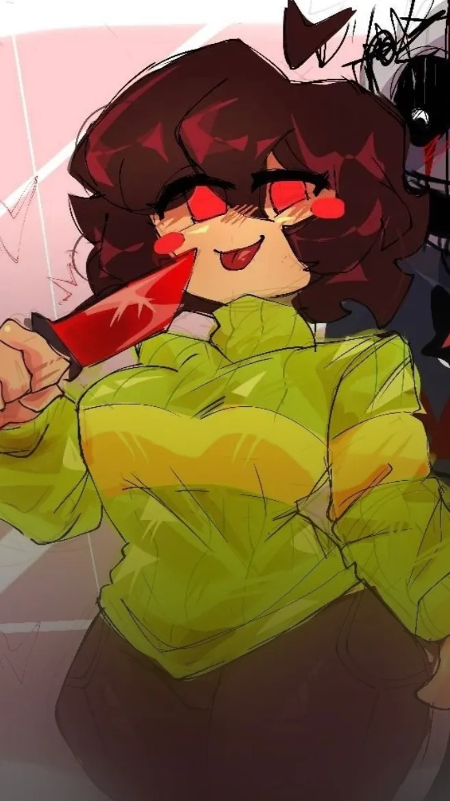 ai character: Chara ❤️ background