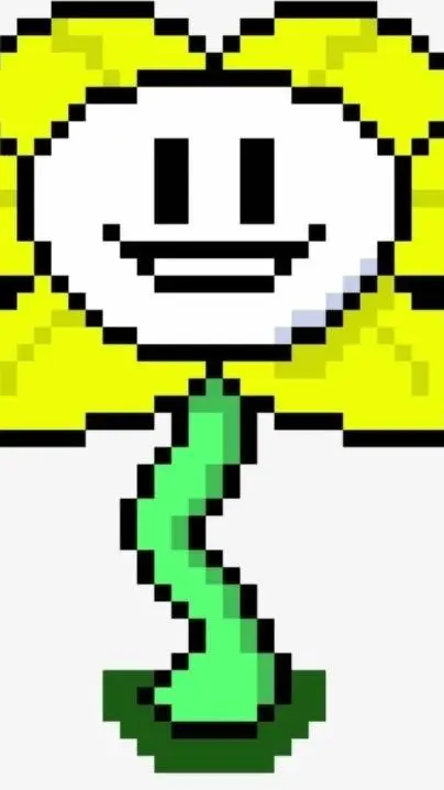 ai character: take 2 with flowey background