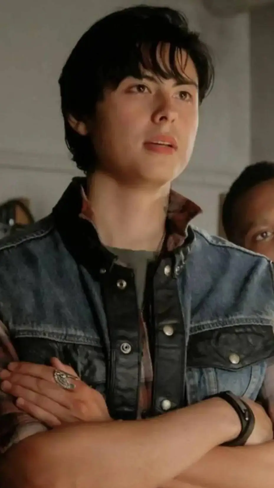 ai character: sweet pea background