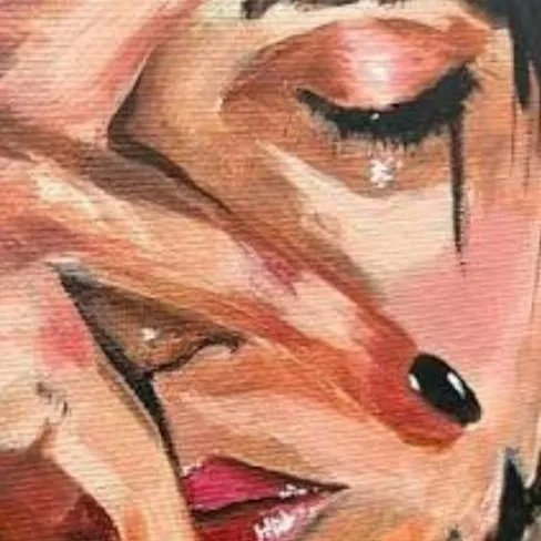chat with ai character: sad painting 