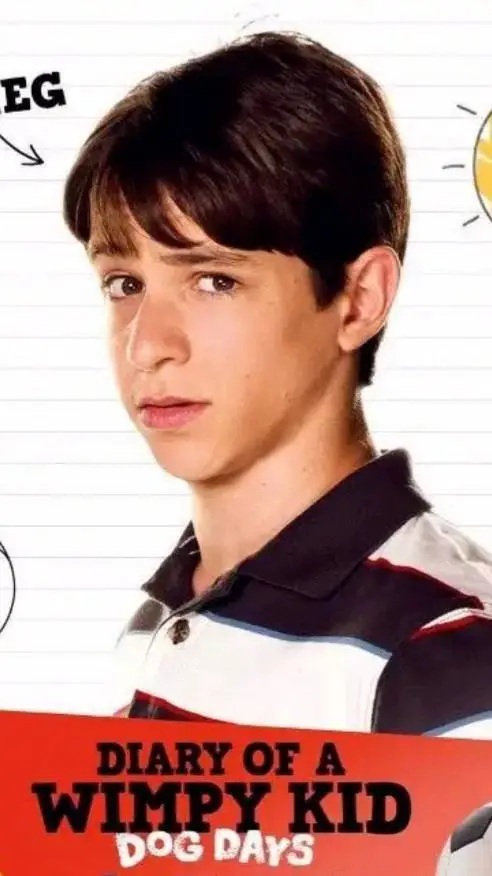 ai character: greg heffley  background