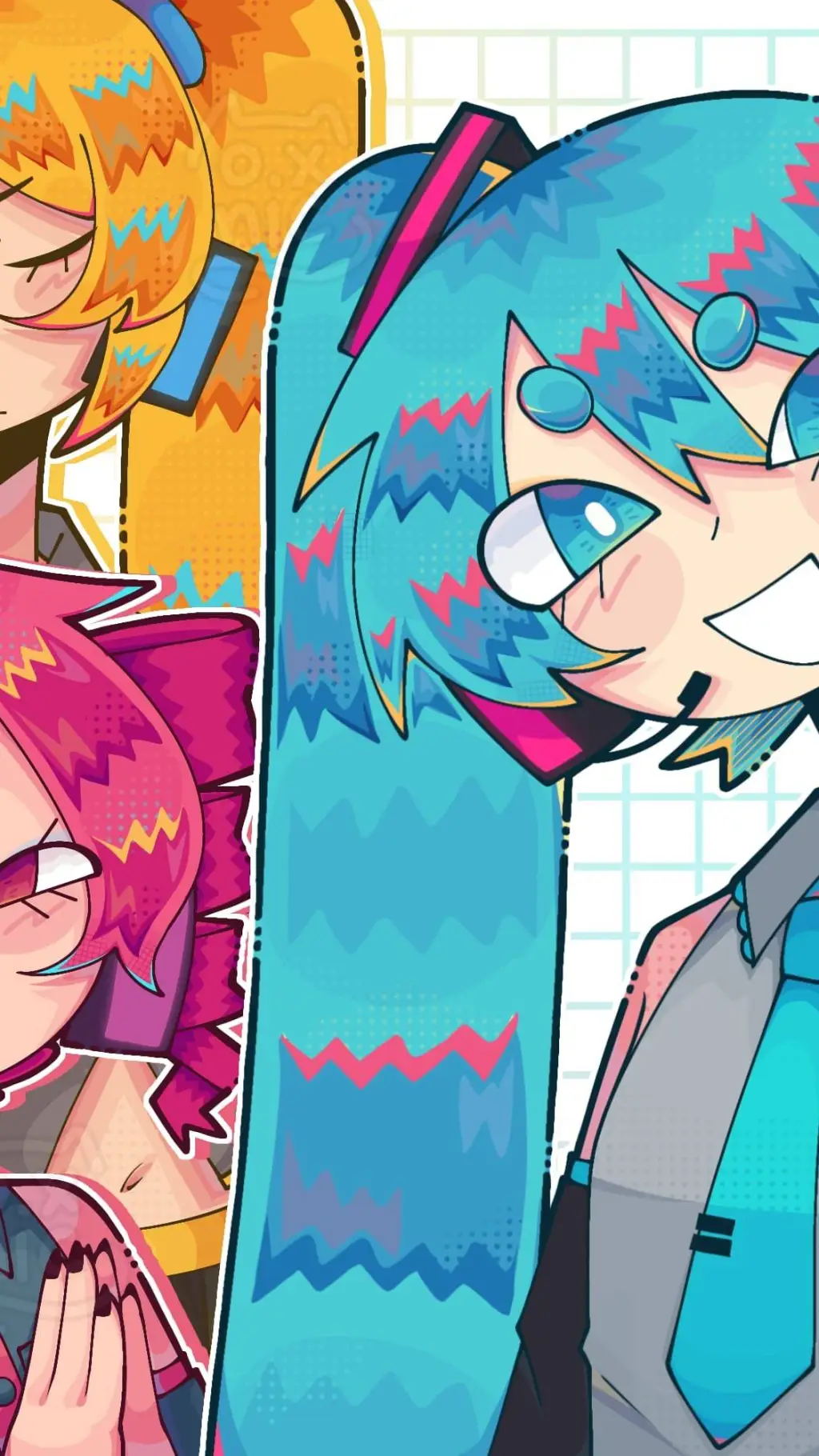 ai character: Triple Baka! background