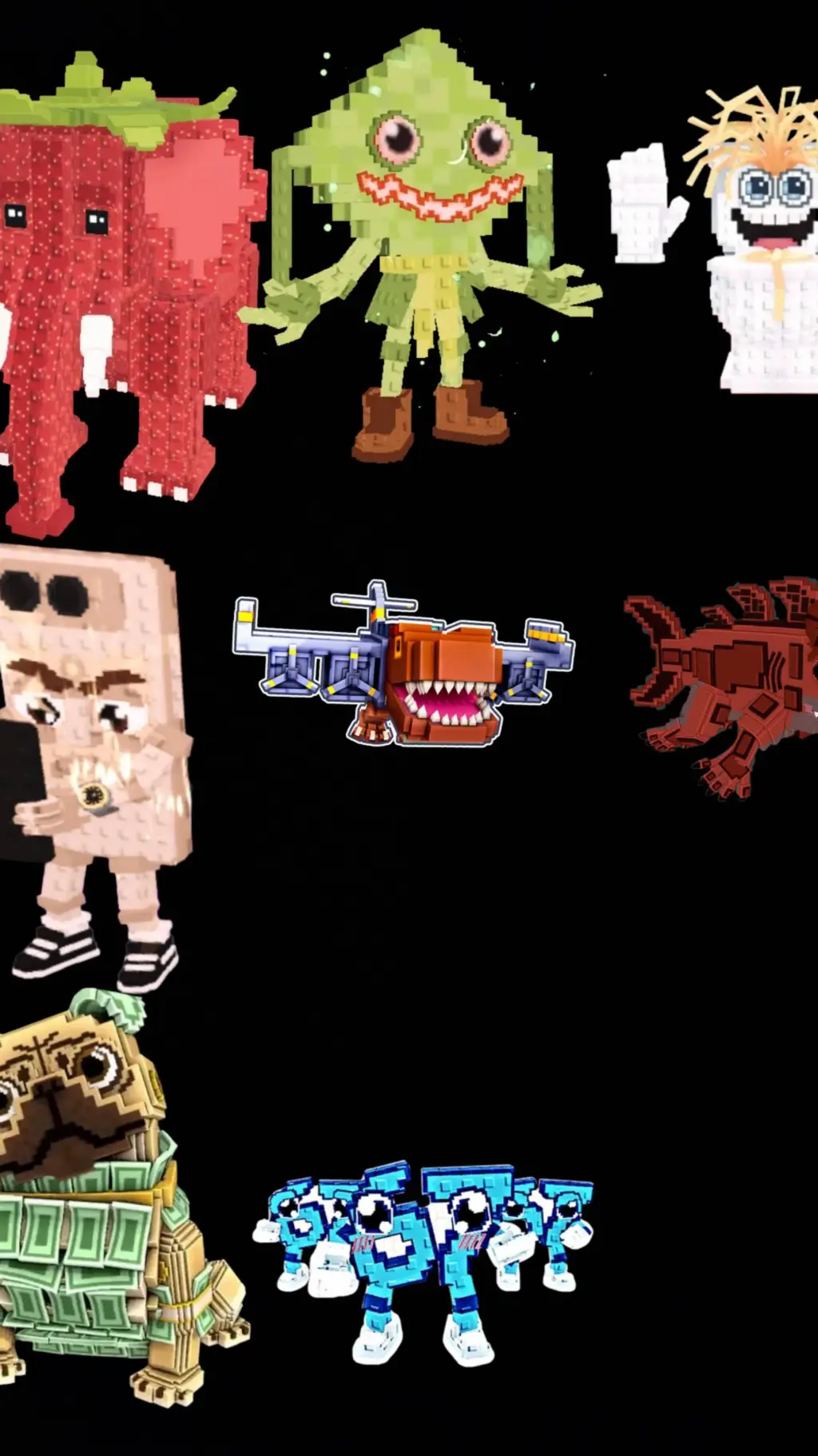 ai character: steal poop background