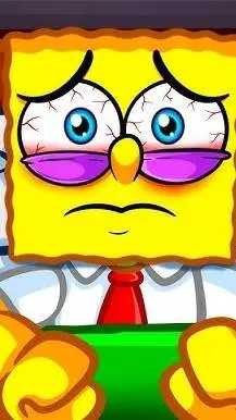 ai character: SpongeBlox background