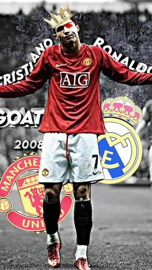 ai character: 2008 CR7 background