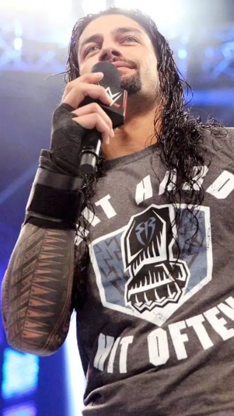 ai character: Roman Reigns  background