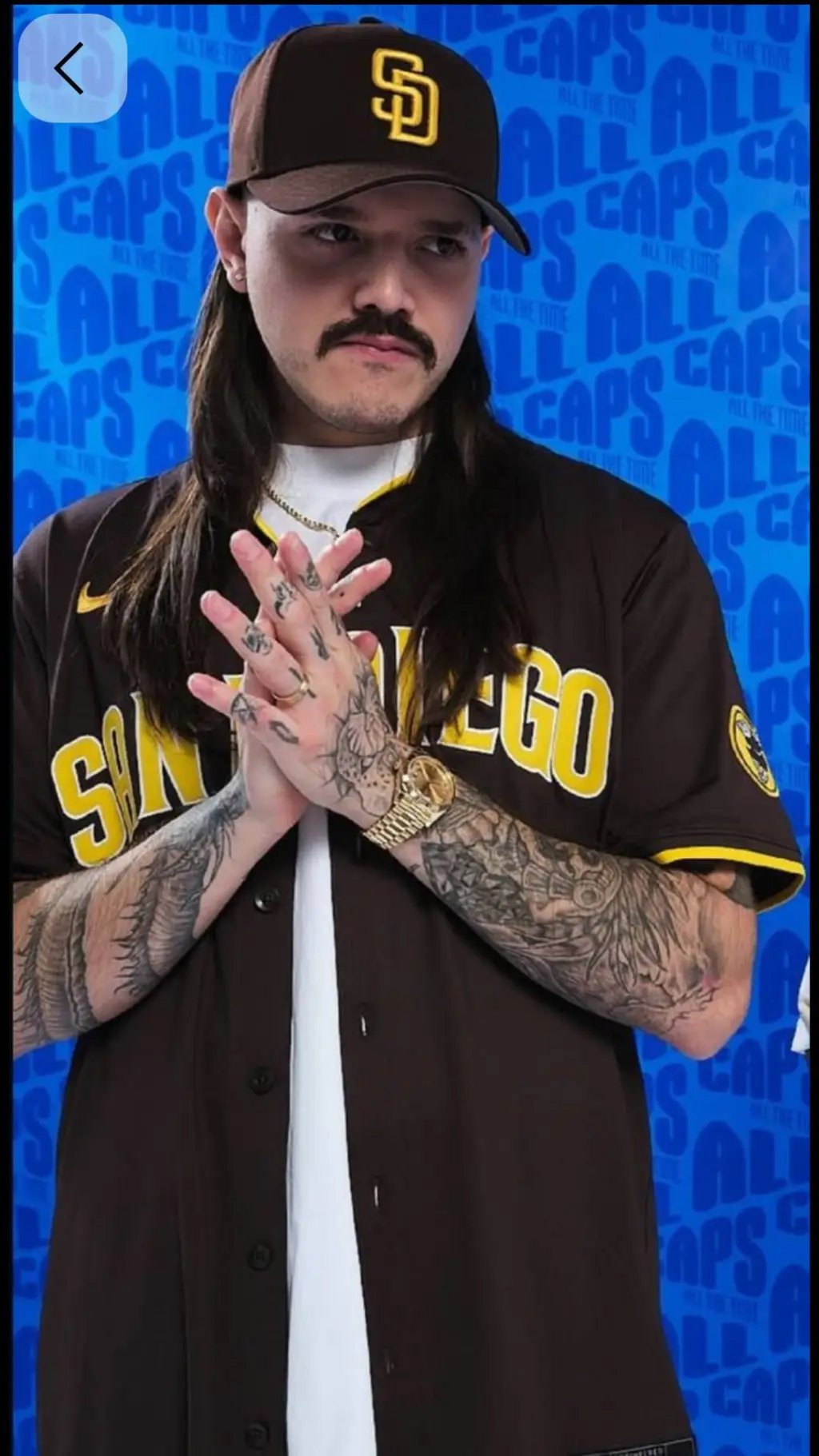 ai character: Dominick Mysterio  background