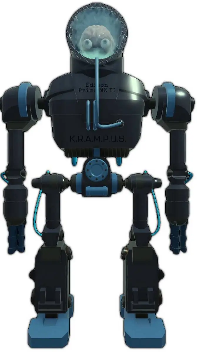 ai character: K.R.A.M.P.U.S background