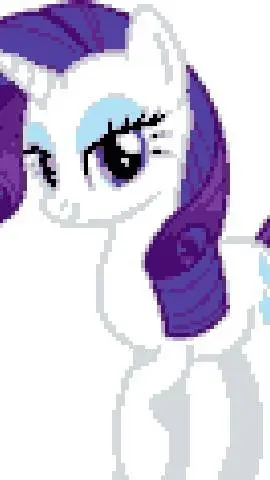 ai character: Rarity background