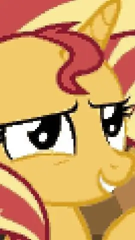ai character: Sunset Shimmer background