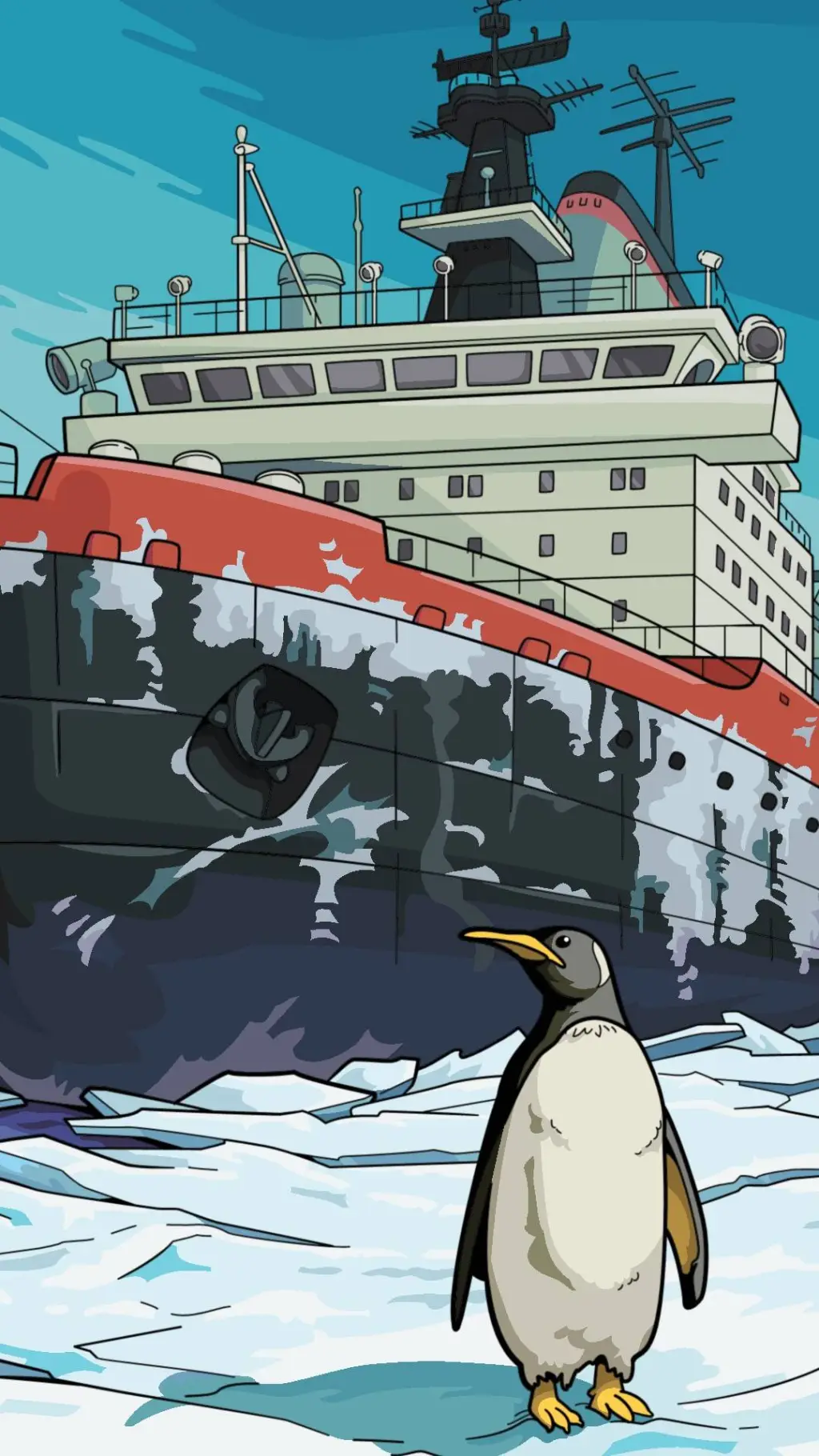 ai character: Titanic background