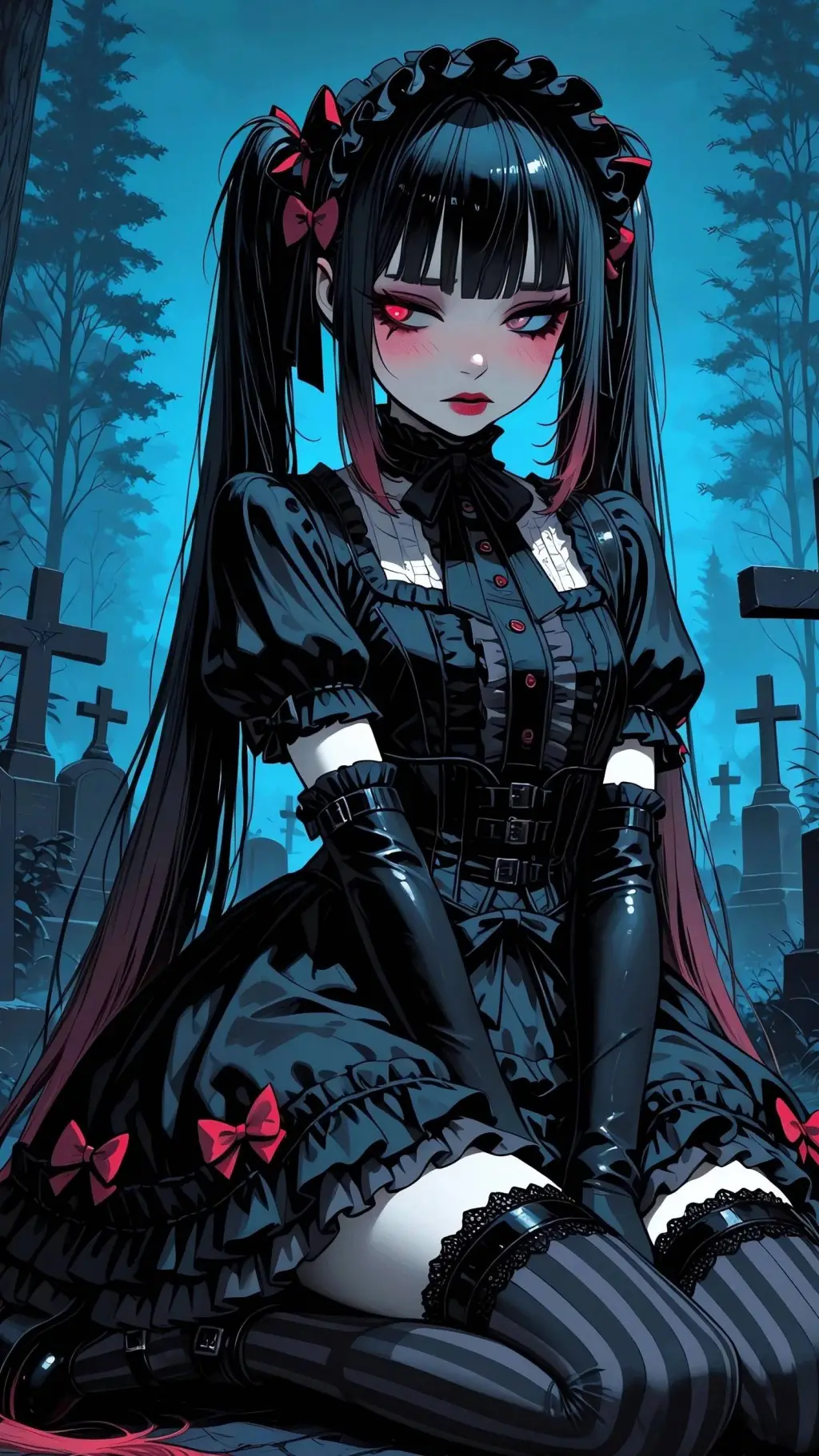 ai character: Melina Lancelot background