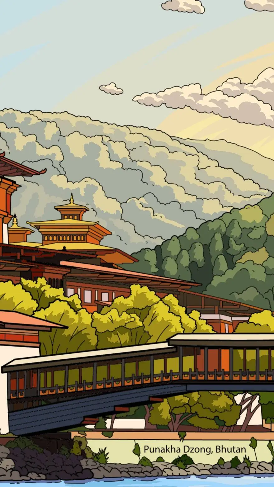 Talkie AI - Chat with Punakha Dzong