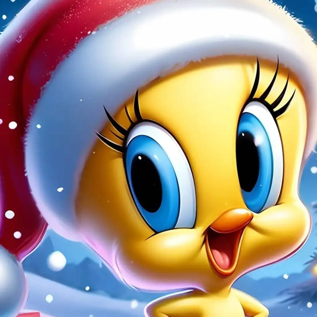 chat with ai character: Christmas Tweety