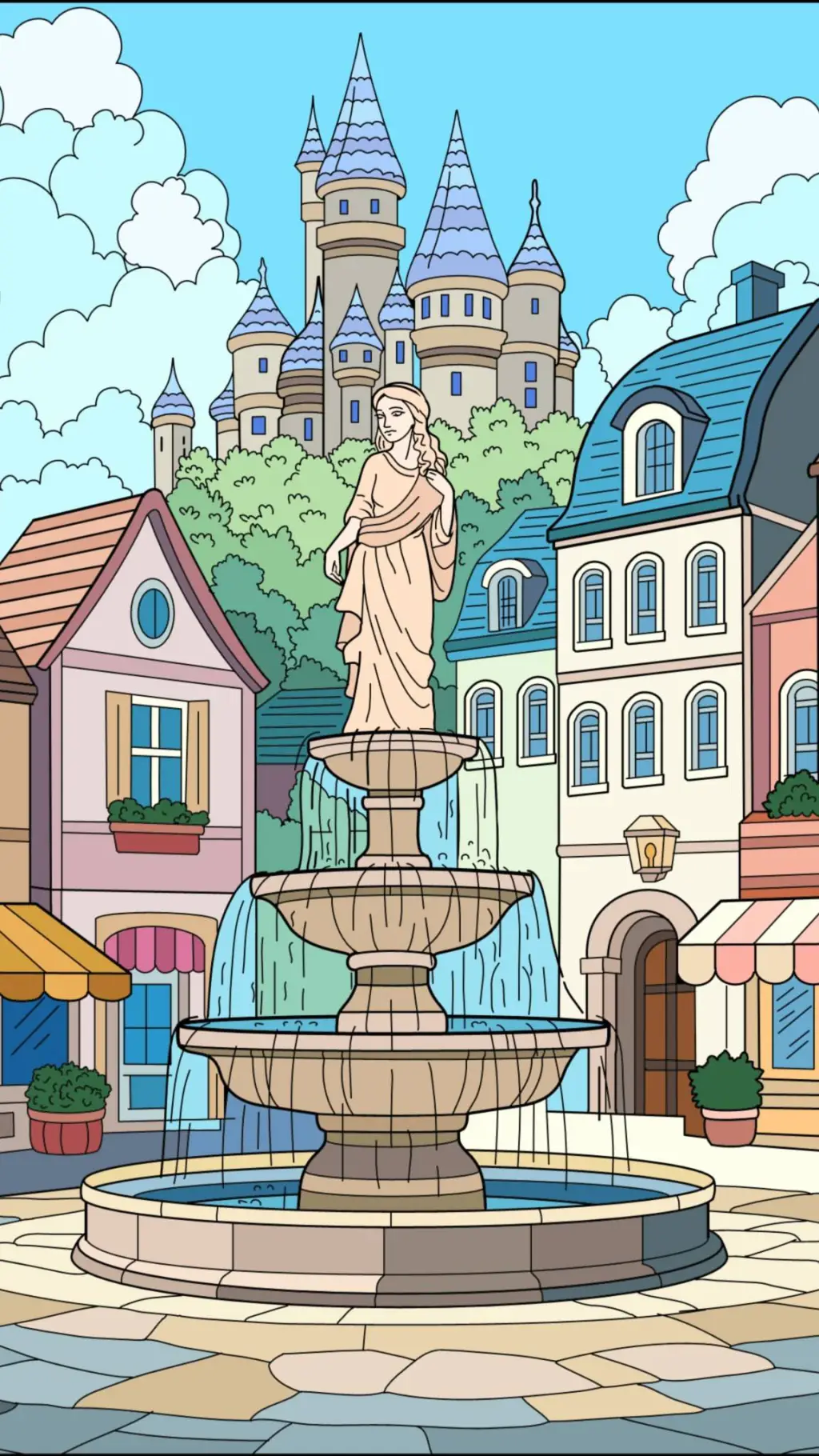 ai character: Vianden background