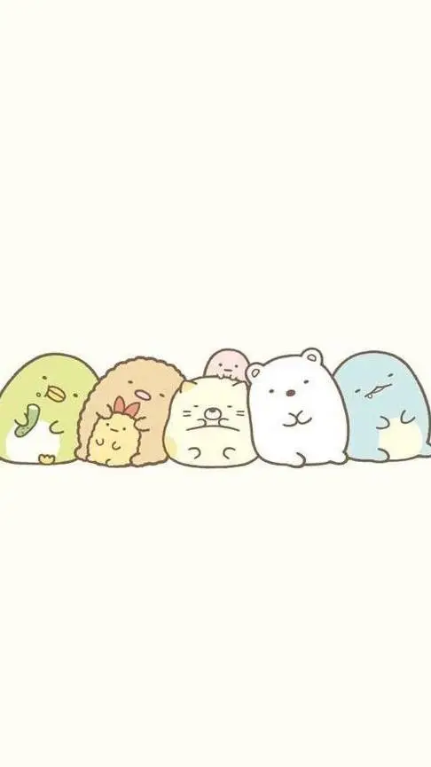 ai character: Sumikko Gurashi background