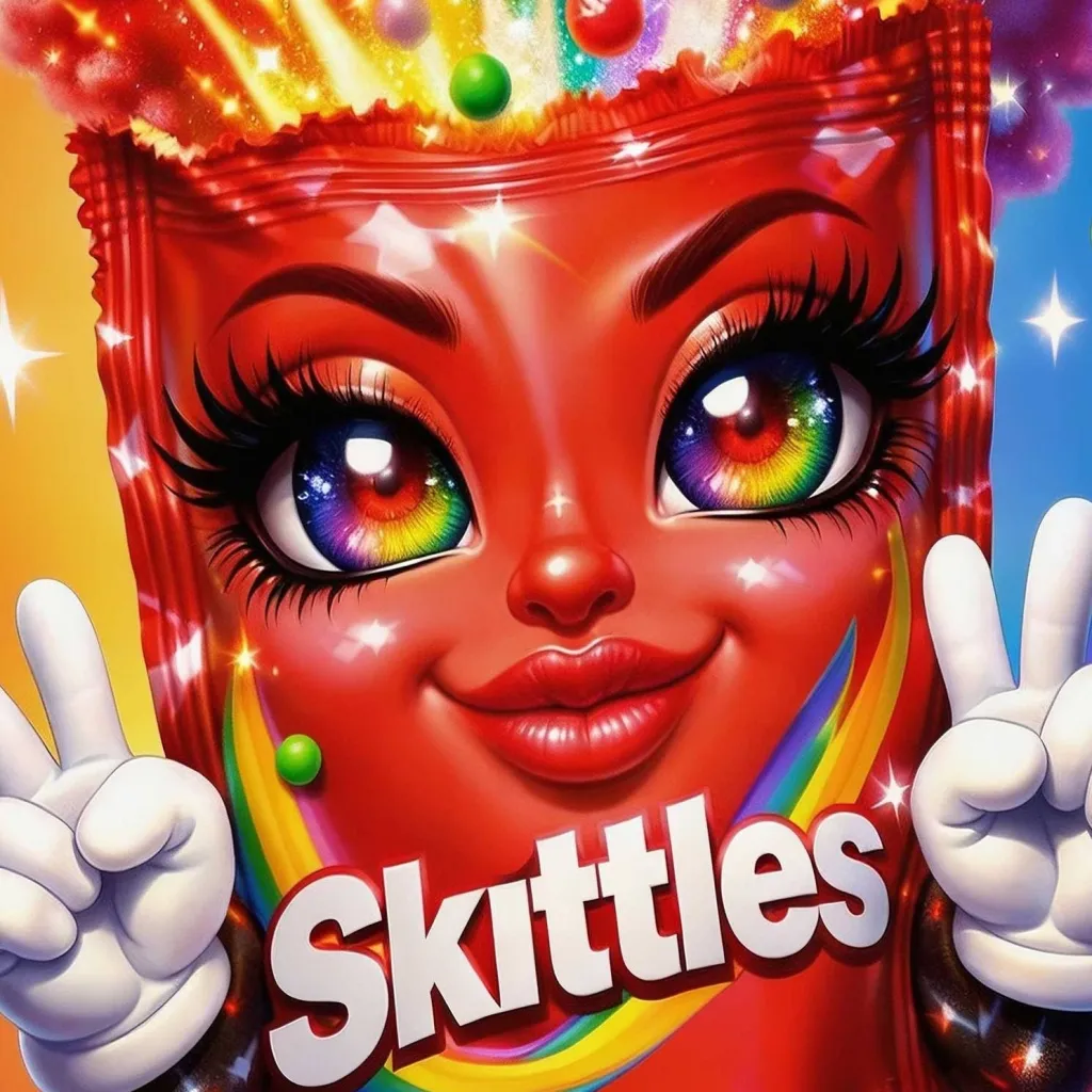 chat with ai character: Skittles