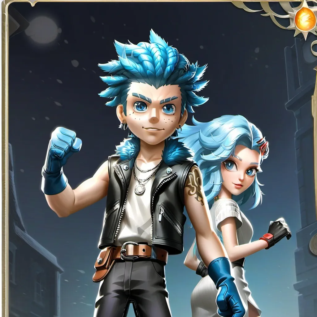 chat with ai character: joshua and leathea