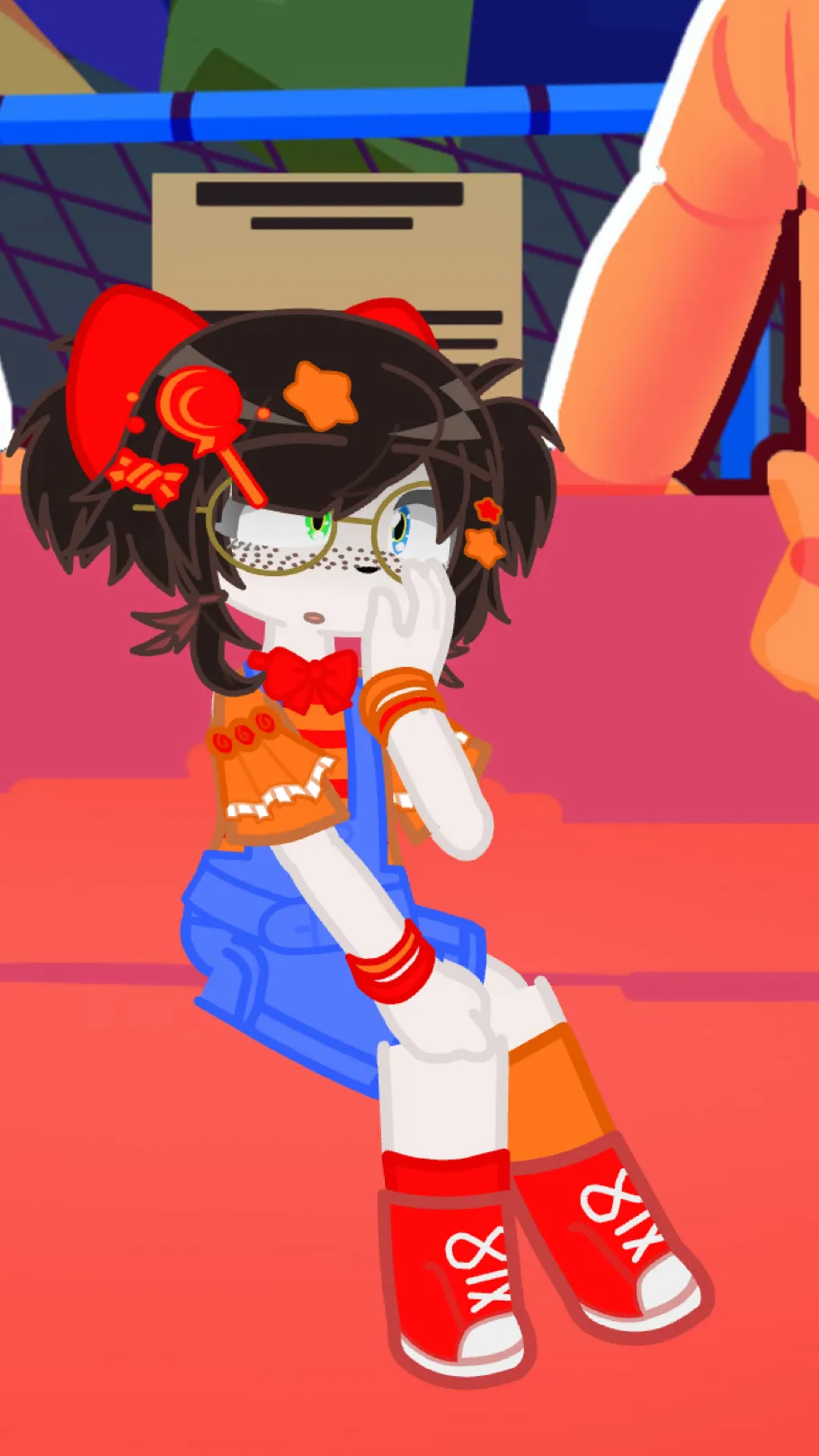 ai character: bebe  background