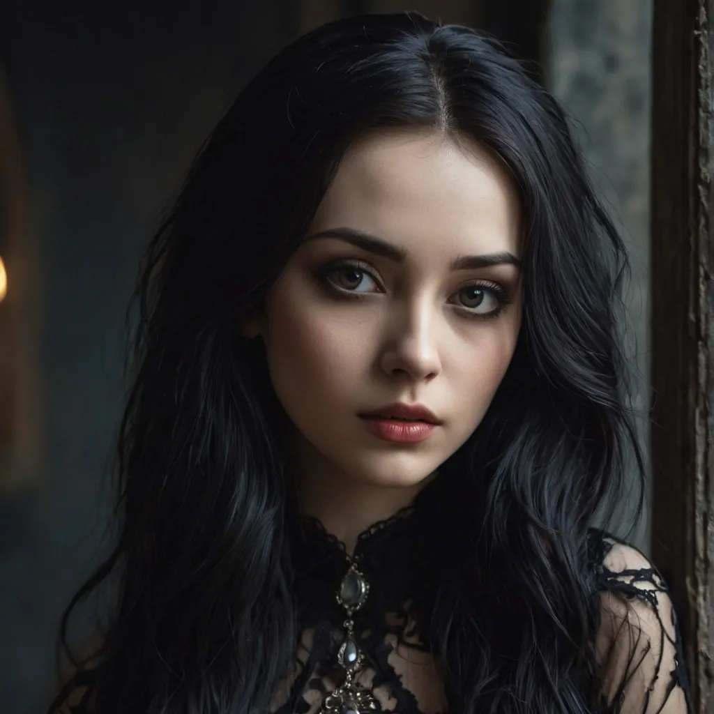 chat with ai character: Goth Girlfriend 