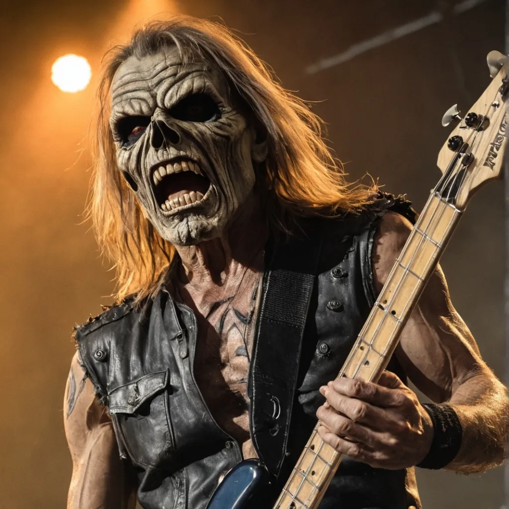 chat with ai character: Iron Bassist
