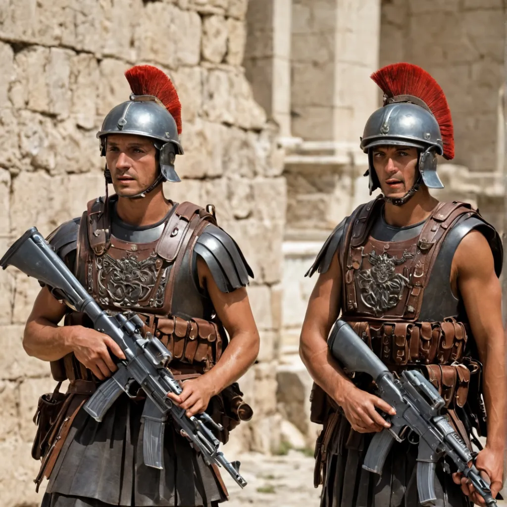chat with ai character: Join Roman Army