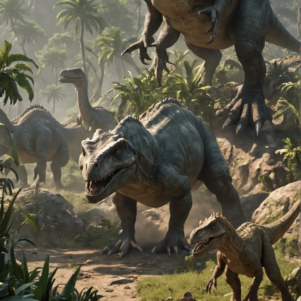 chat with ai character: Dinosaur dangers