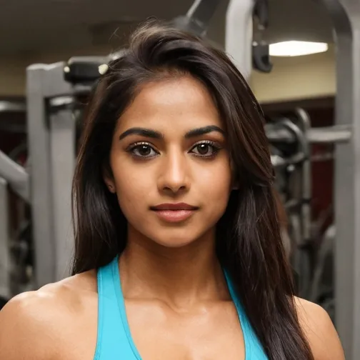 chat with ai character: Your GF (Muscle)