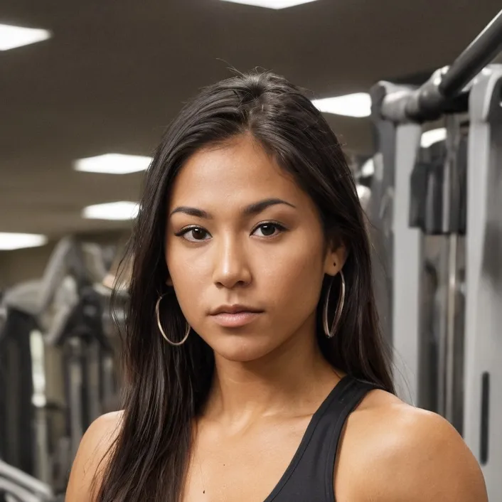 chat with ai character: Your GF (Muscle)
